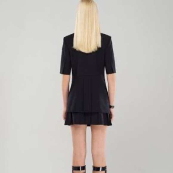 THEO QUARTER SLEEVE BLACK BLAZER, NWT - Picture 2 of 11